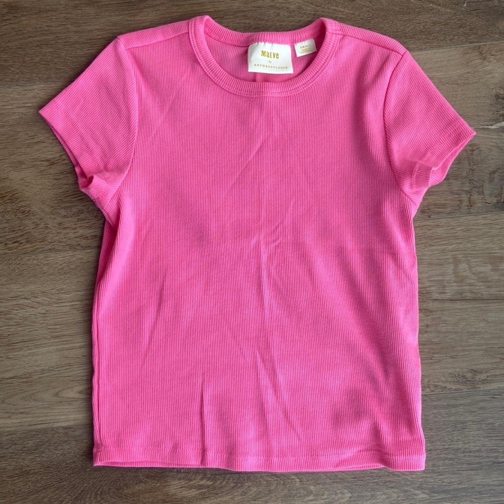 Anthropologie ribbed top